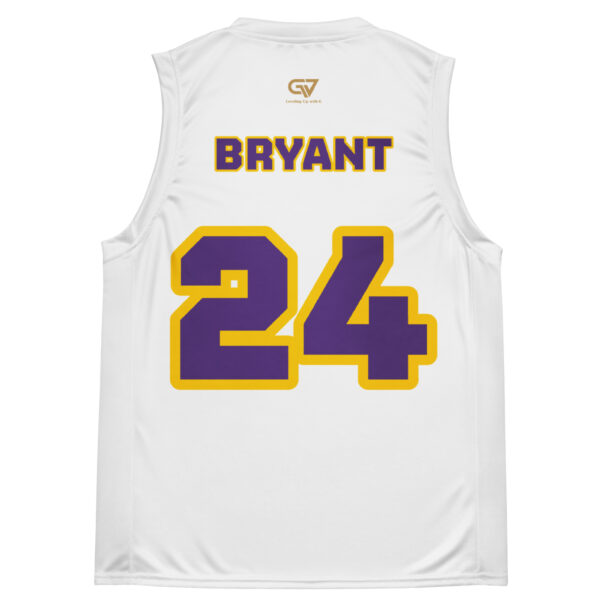 #LEVELINGUP KB unisex basketball jersey - Image 3