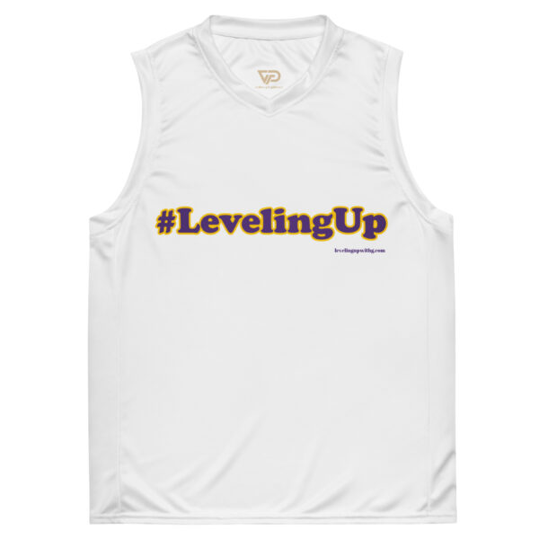 #LEVELINGUP KB unisex basketball jersey