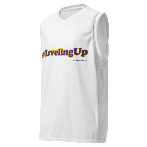 #LEVELINGUP KB unisex basketball jersey - Image 6