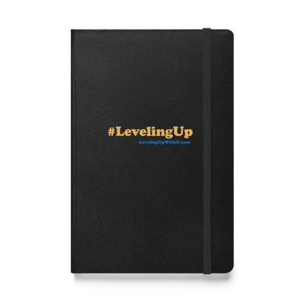 #LevelingUp Hardcover bound notebook