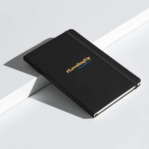 #LevelingUp Hardcover bound notebook - Image 2