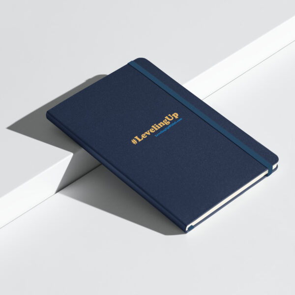 #LevelingUp Hardcover bound notebook - Image 3