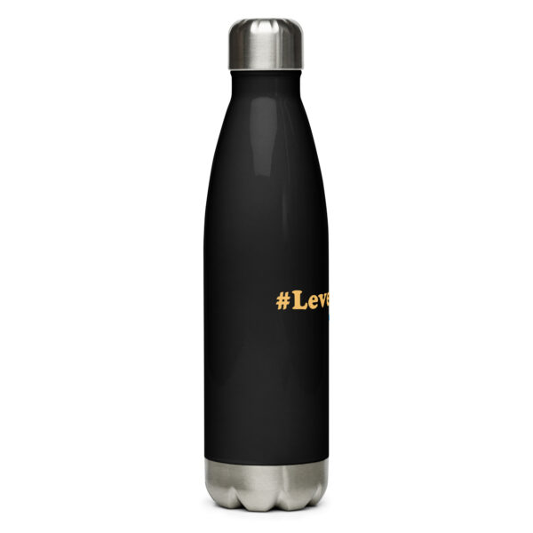 #LevelingUp Stainless steel water bottle - Image 4