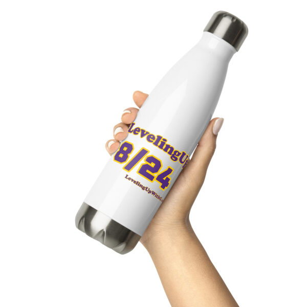 #LevelingUp 824 Stainless steel water bottle - Image 3