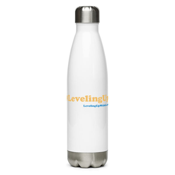 #LevelingUp Stainless steel water bottle - Image 7