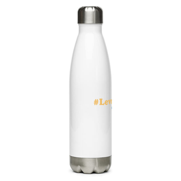 #LevelingUp Stainless steel water bottle - Image 8