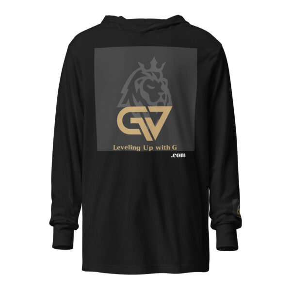 GV Leveling Up with G Hooded long-sleeve tee