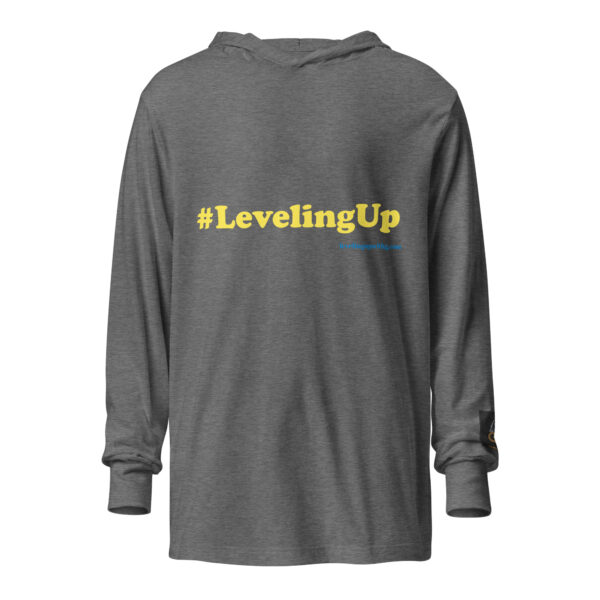 #LevelingUp Hooded long-sleeve tee - Image 13